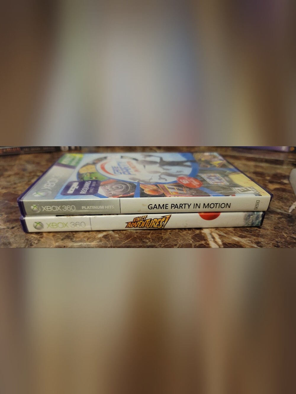 Two Xbox 360 Video Games